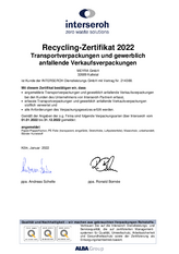 MEYRA - Certificat de recyclage